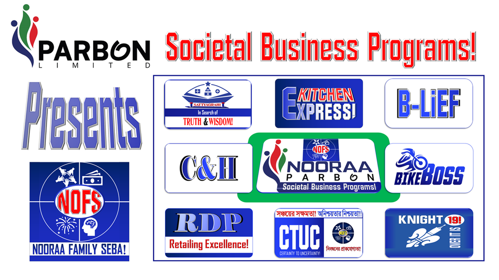 Parbon Societal Business Programs!